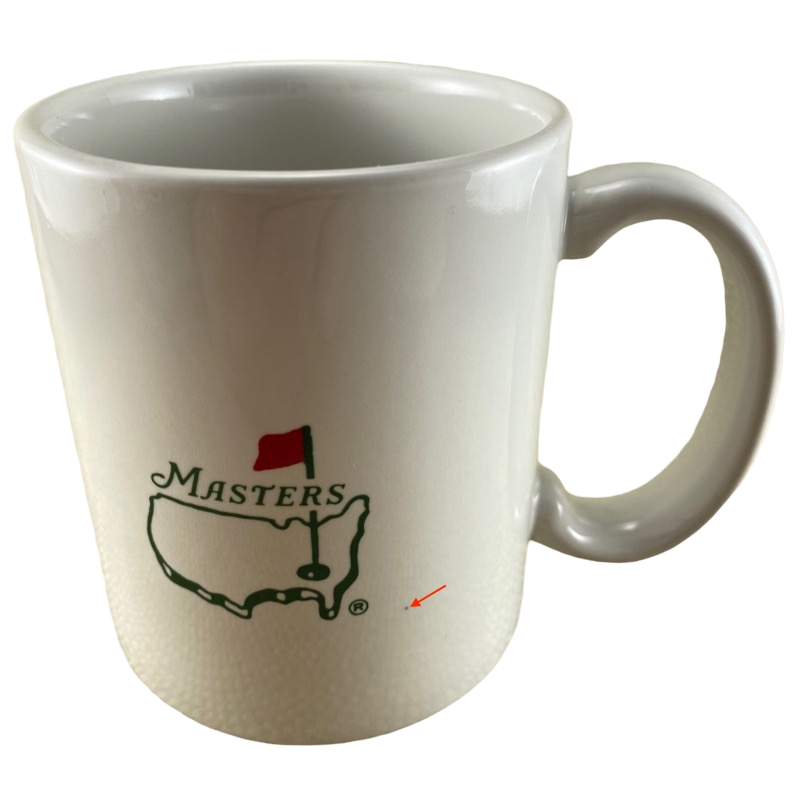 Masters Golf Augusta National White Mug