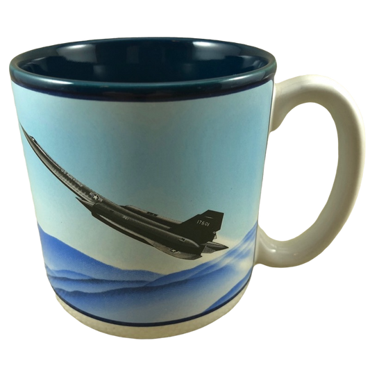 Smithsonian Institution SR-71 Blackbird Airplane Mug Potpourri Press