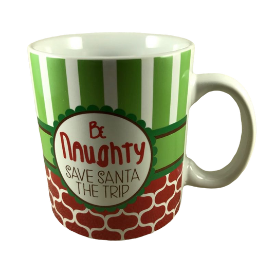 Be Naughty Save Santa The Trip Mug Clay Art
