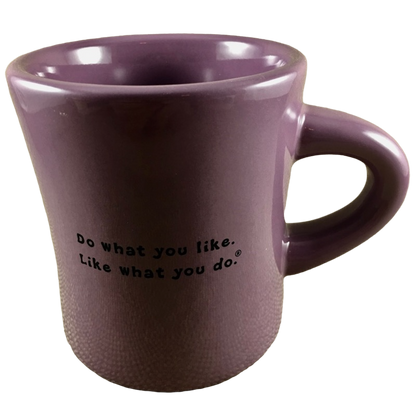 Life is Good Daisy Purple Mug