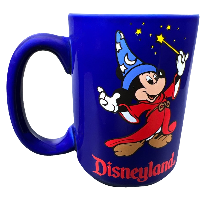 Disneyland Mickey Mouse Sorcerer Fantasia Mug Disney