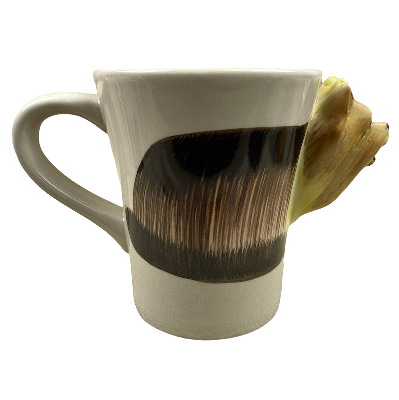 Yorskshire Terrier 3D Figural Head 10oz Mug Ermo Zoo NEW