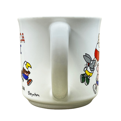 See America First 1984 Los Angeles Olympics Sandra Boynton Mug Recycled Paper Products