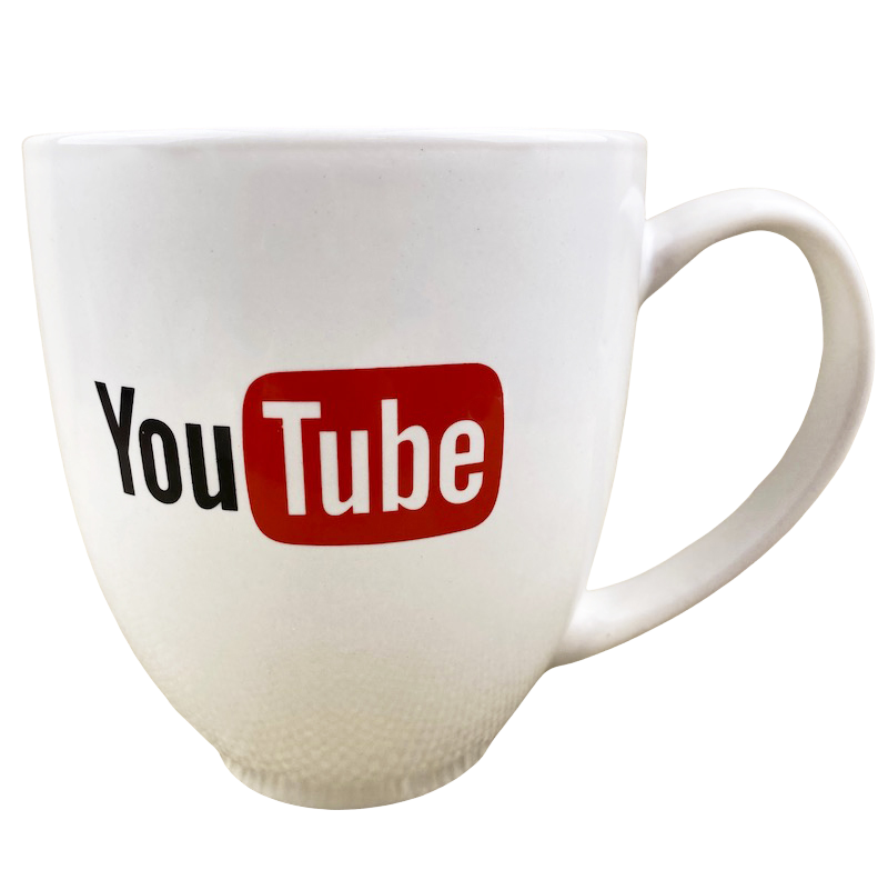 YouTube Logo White Mug