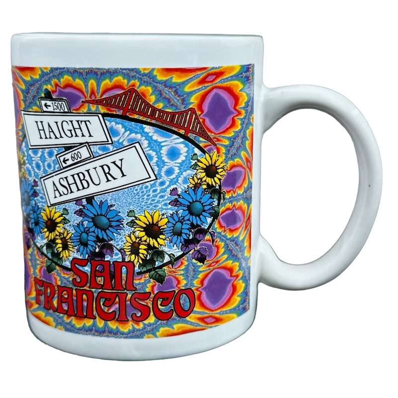 Haight Ashbury San Francisco Mug