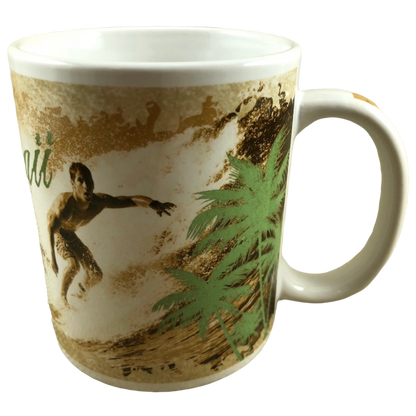 Vintage Surf Mug Treasures Of Aloha