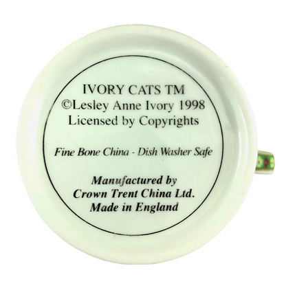 Ivory Cats Lesley Anne Ivory Mug Crown Trent