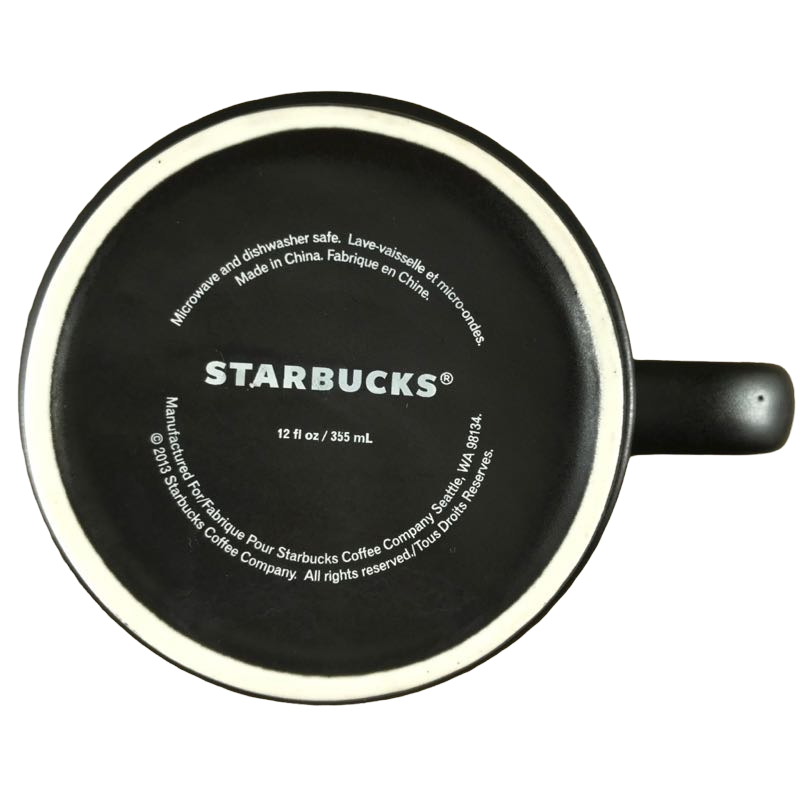 Stackable Brown Diamond Pattern 12oz Mug 2013 Starbucks