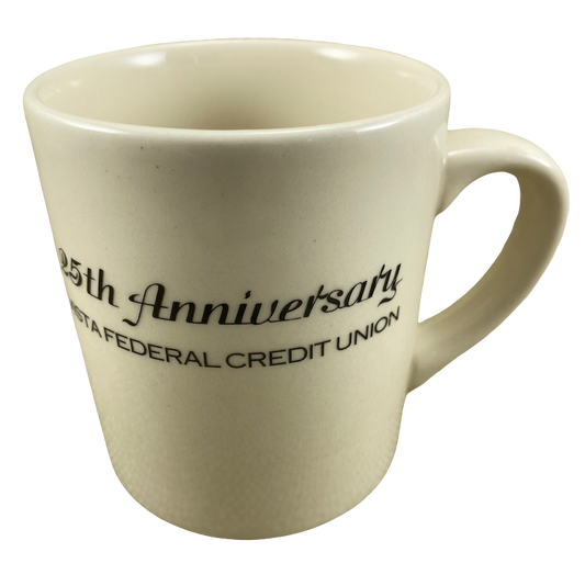Walt Disney 25th Anniversary Vista Federal Credit Union Mug