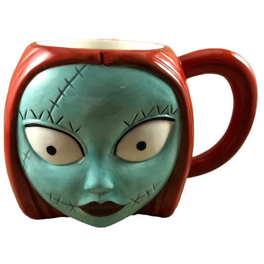Sally The Nightmare Before Christmas 3D Head Mug Disney