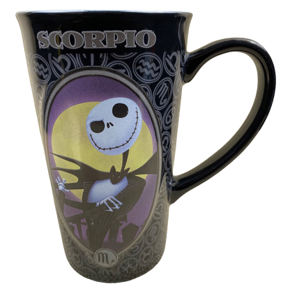 Jack Skellington Astrology Zodiac Scorpio Tall Mug Disney Store