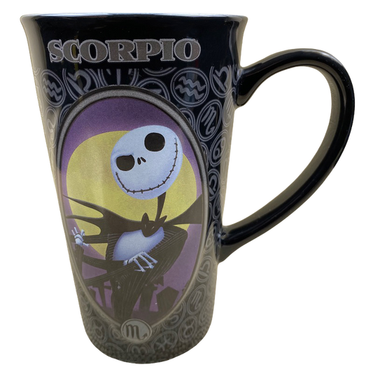 Jack Skellington Astrology Zodiac Scorpio Tall Mug Disney Store