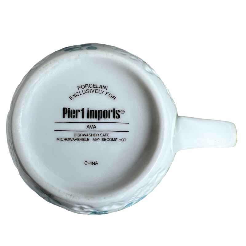 Ava Letter "P" Monogram Initial Mug Pier 1 Imports