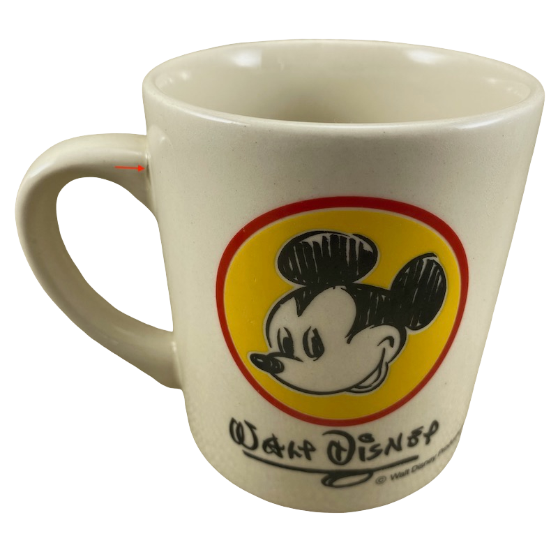 Walt Disney 25th Anniversary Vista Federal Credit Union Mug