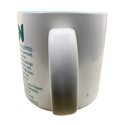 JAN Poetry Name Blue Interior Mug Papel