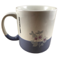 Floral Two Tone White And Violet Mug Arst