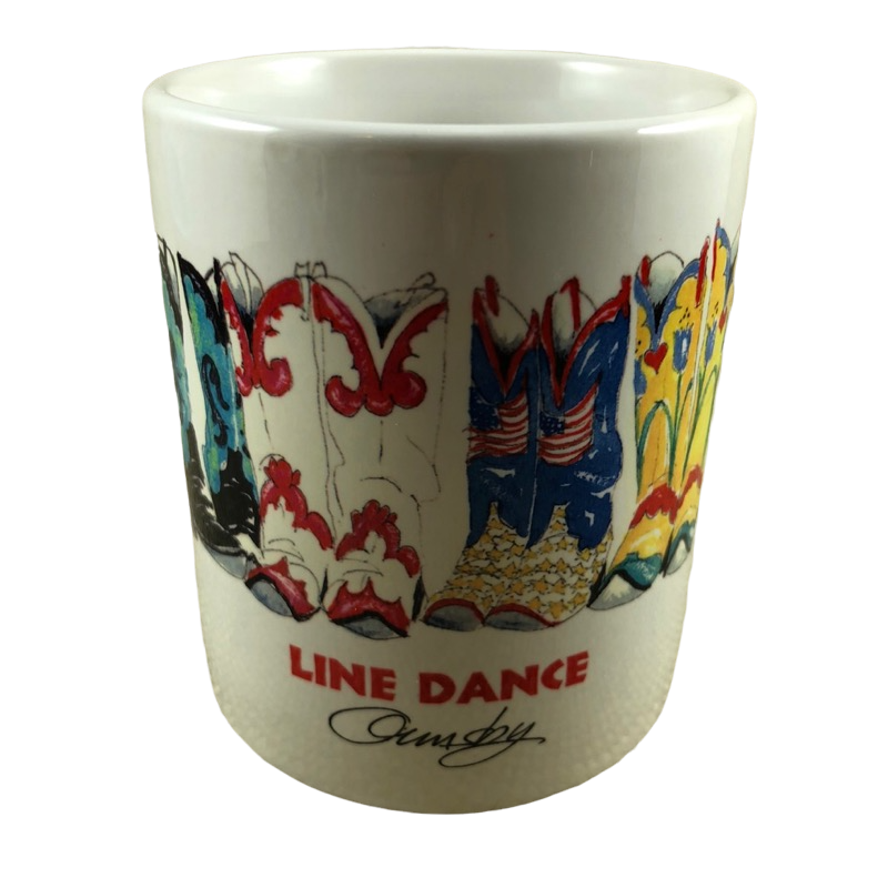 Line Dance Country Boots Mug Xpres