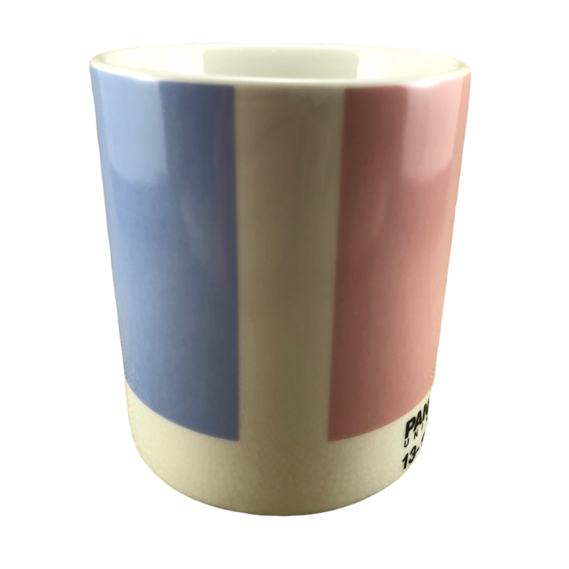 Pantone Universe 13-1520 Rose Quarts And 15-3919 Serenity Mug