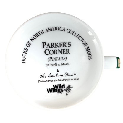 Parker's Corner Pintails David A Maass Duck Mug The Danbury Mint