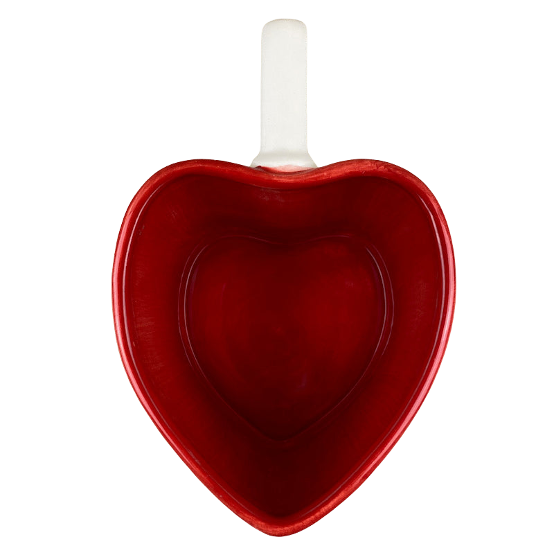 Queen Of Hearts Heart Shaped Mug Target