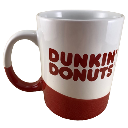 Dunkin' Donuts Logo Red And White Mug