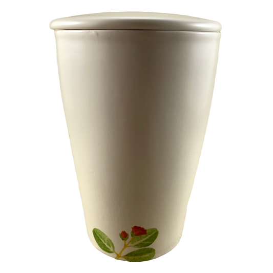 Tea Inspiration Cup Floral Tumbler Tea Forte NEW IN BOX