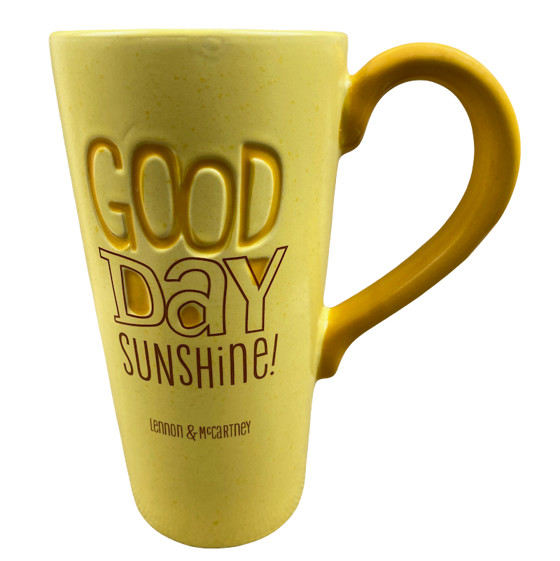 Good Day Sunshine! Lennon & McCartney Etched Tall Mug Hallmark