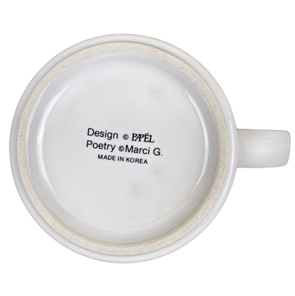 JAN Poetry Name Blue Interior Mug Papel