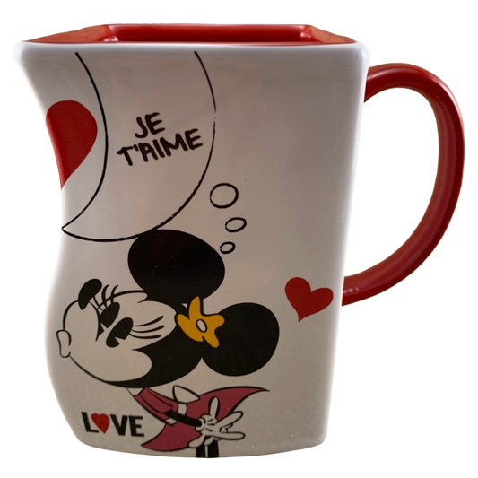 Mickey And Minnie Mouse Love Amour Te Amo Je T'aime Mug Set Disney Store
