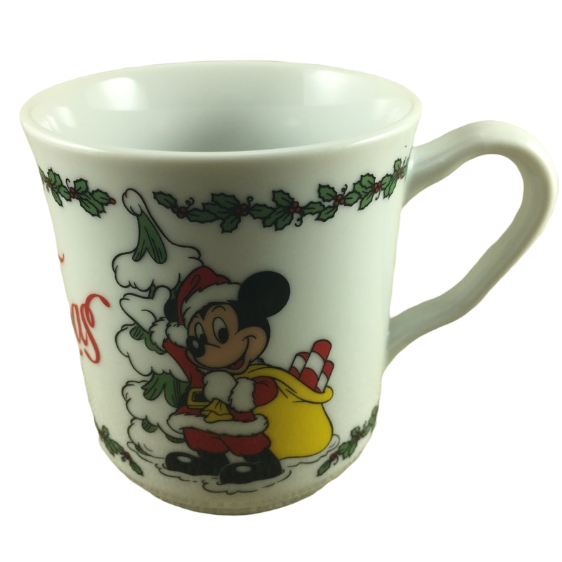 Merry Christmas Mickey Mouse Disneyland Walt Disney World Mug Disney