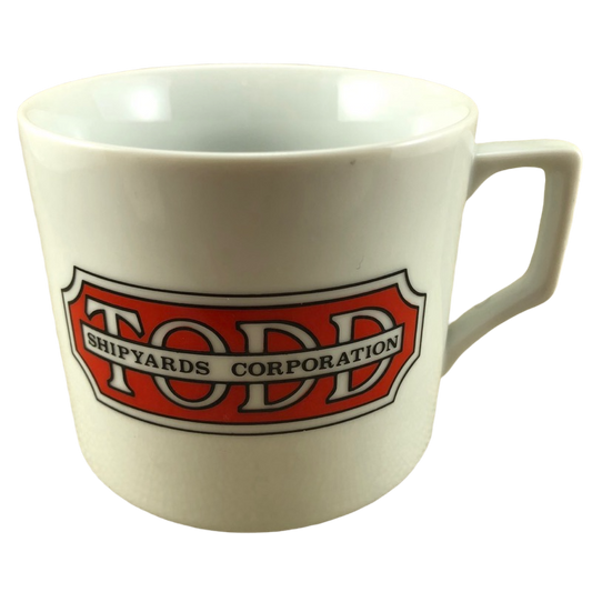 Todd Shipyards Corporation Vintage Mug