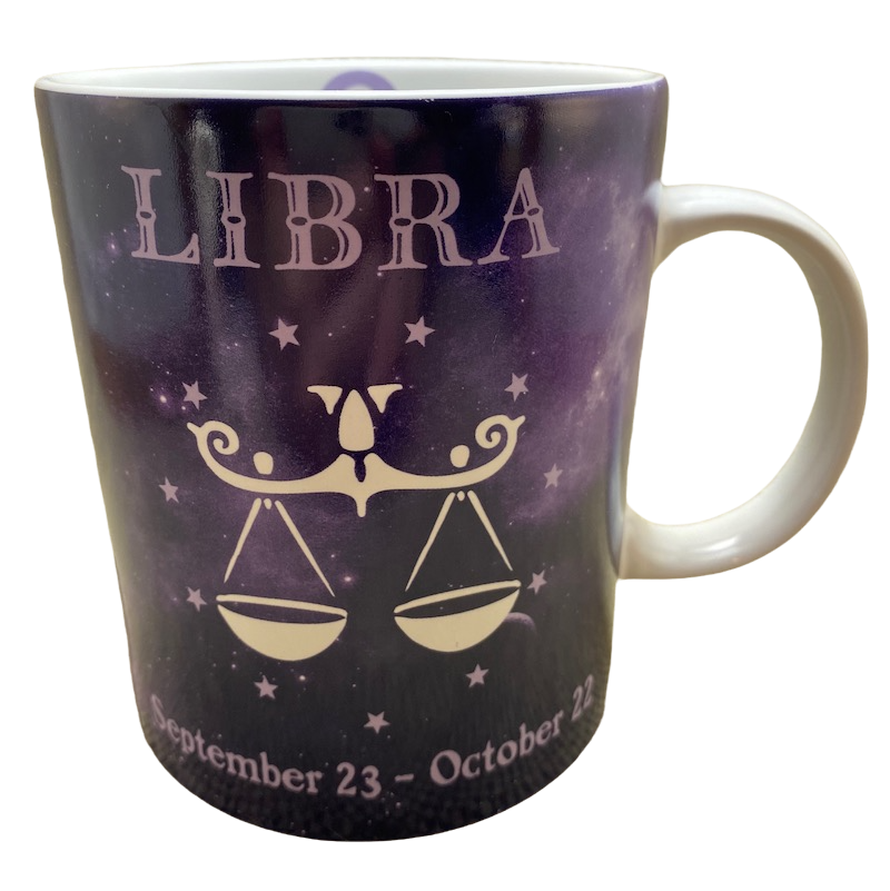 Libra Zodiac Acronym Oversized Mug Fisher