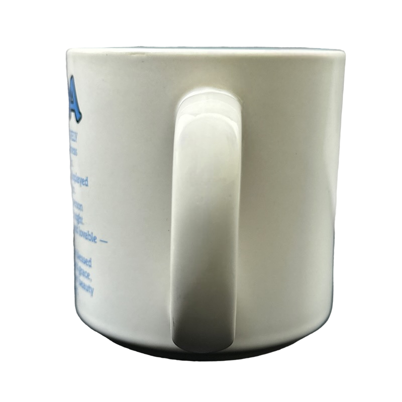 Poetry Grandma Blue Interior Mug Papel – Mug Barista