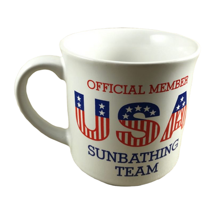 Official Member USA Sunbathing Team Sandra Boynton Mug Recycled Paper Products