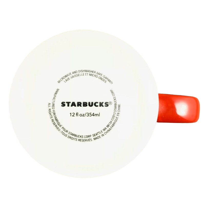 Embossed Ampersand You & Me 12oz Mug 2013 Starbucks