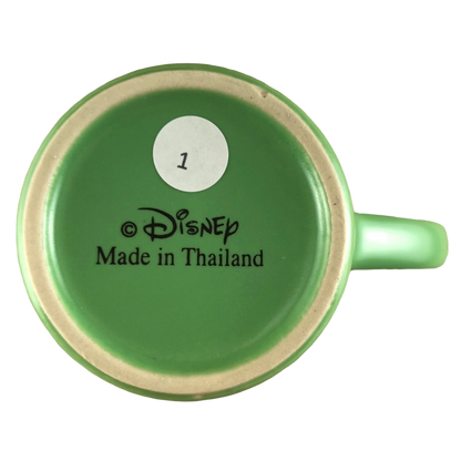 Mickey Mouse Abstract Swirl Ears Green Mug Disney