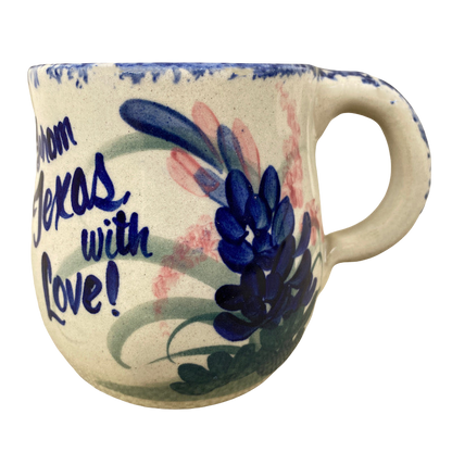 From Texas With Love Blueboonets Mug Marshall Pottery