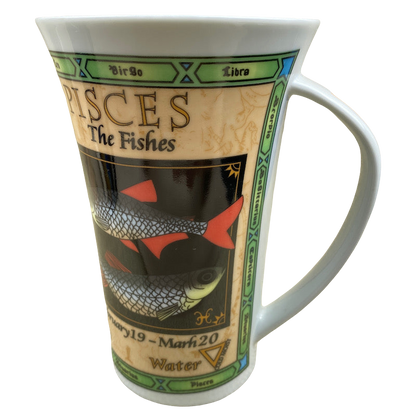 Pisces The Fishes Zodiac Astrology Tall Mug 26CB NEW