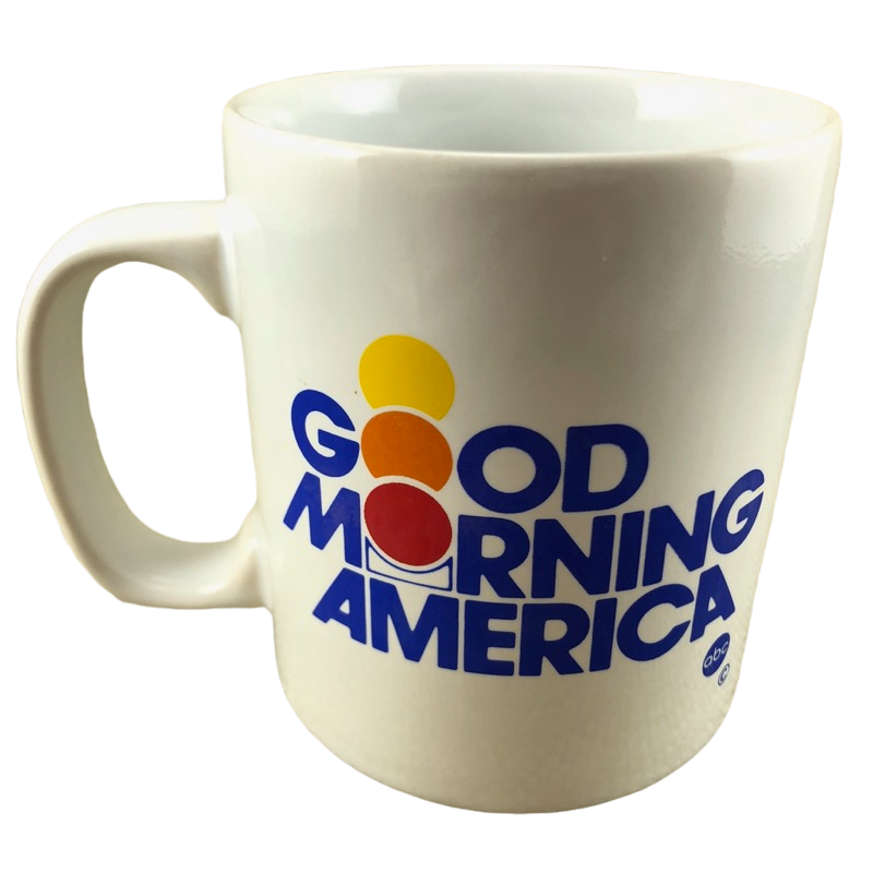 Good Morning America Make It A Good Day David Hartman Signed Mug Kiln Craft