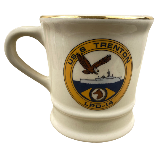 USS Trenton LPD-14 Mug Mil-Art China