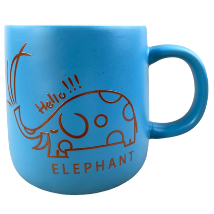 Hello!!! Elephant Mug Arst