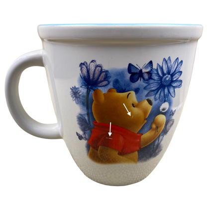 Winnie the Pooh Picking A Flower Large Mug Disney Store