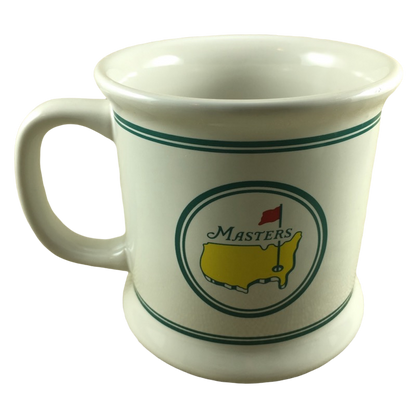 Masters Golf Augusta National White Footed Mug