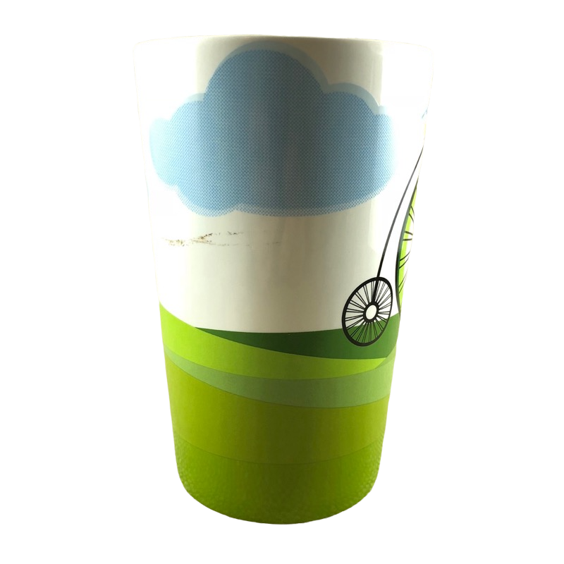 Penny Farthing Bicycle & Blue Bird Tall 16oz Mug Starbucks