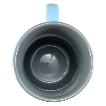 Caribou Coffee Minnesota Uffda Duck Moose Blue Mug