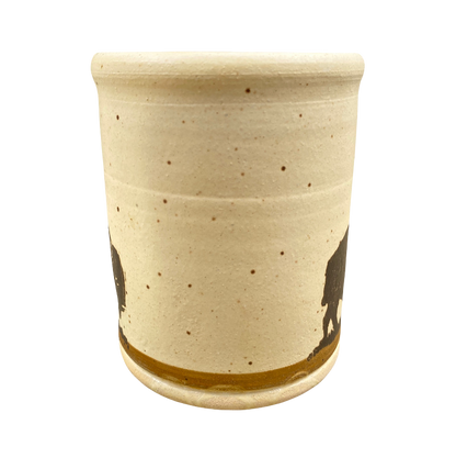 Bison Pottery Mug Dakota Stoneware