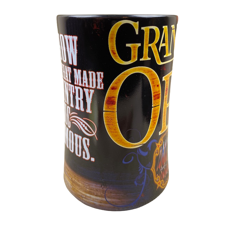 Grand Ole Opry The Show That Made Country Music Famous Microphone Handle Mug