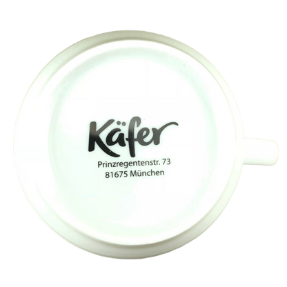 Dog And Clothesline German Grocery Store Mug Kafer