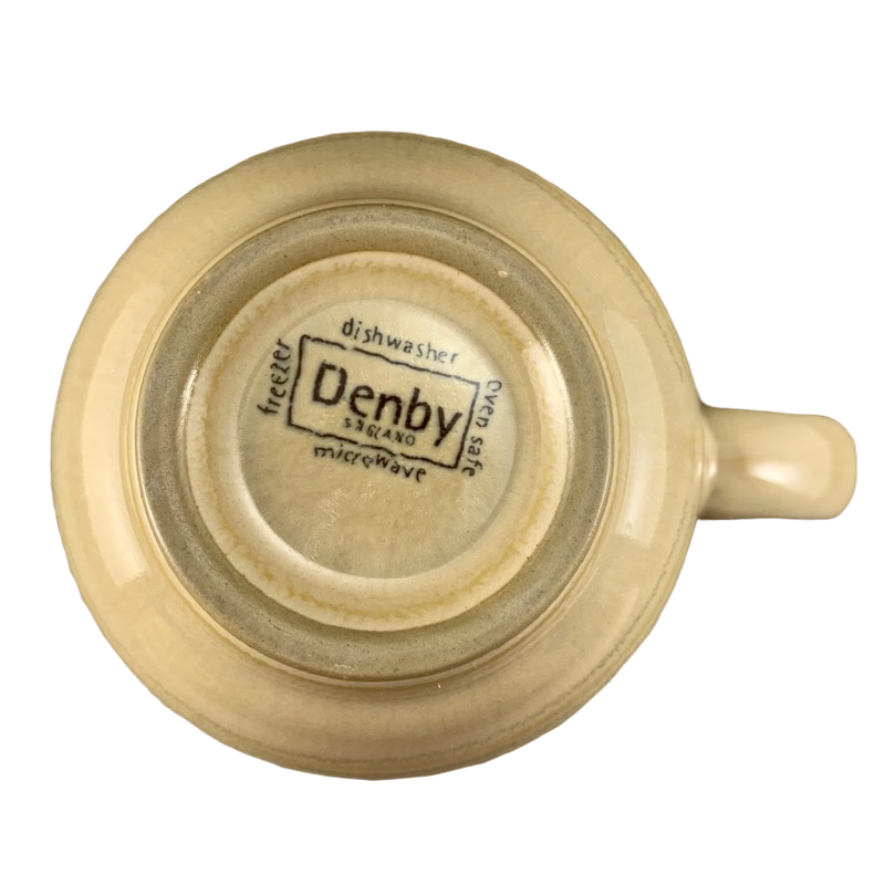 Langley Caramel Stripes Curve Mug Denby