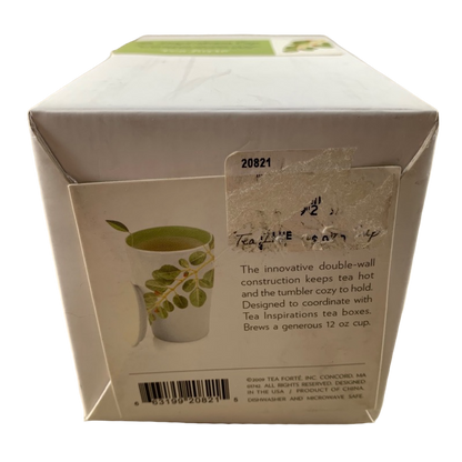 Tea Inspiration Cup Floral Tumbler Tea Forte NEW IN BOX